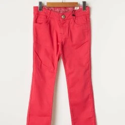 Ikks Jeans Coupe Slim Enfant Couleur Rouge