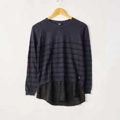 Le Temps Des Cerises Pull Tuniques Fille Couleur Bleu