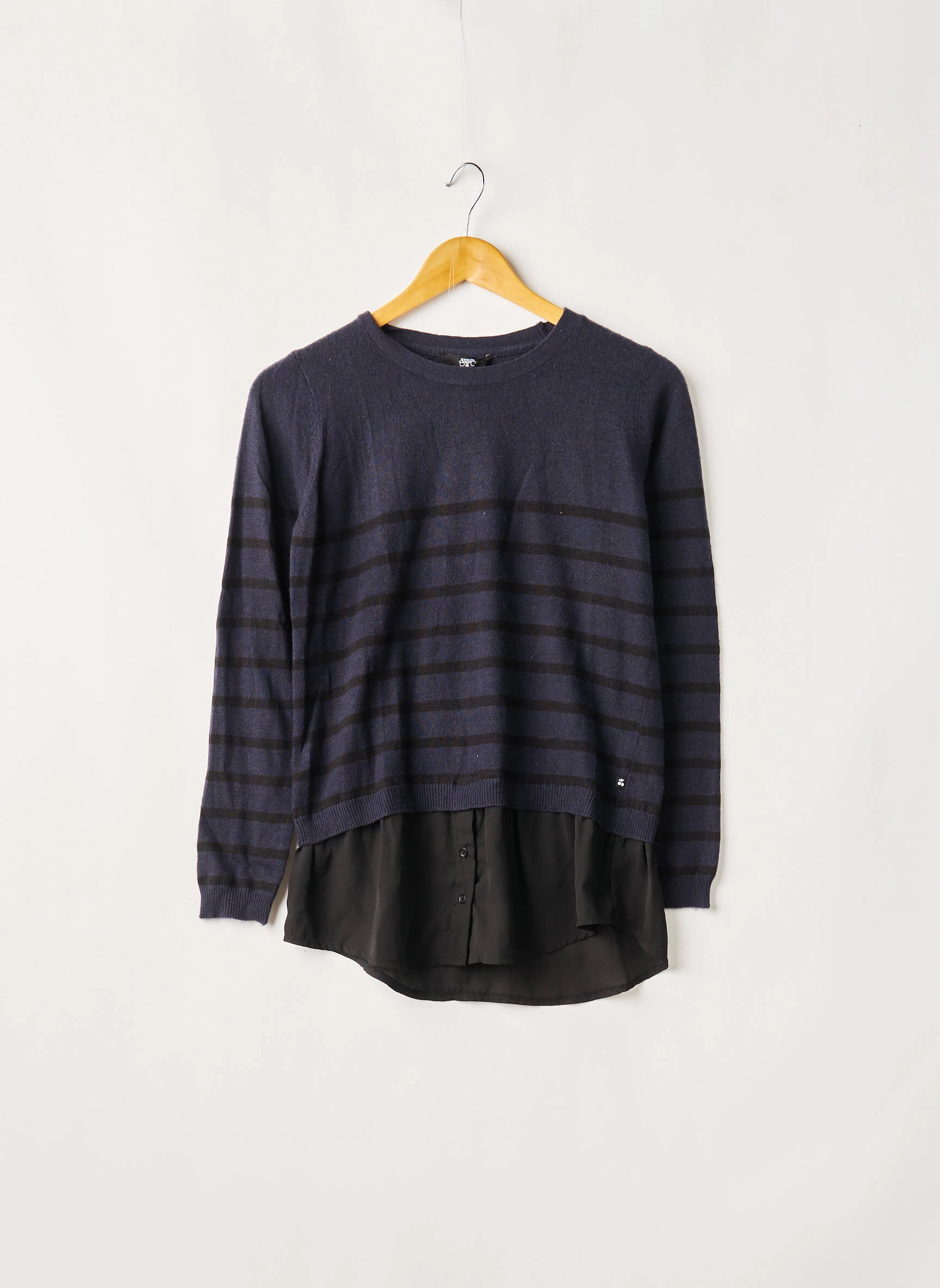 Le Temps Des Cerises Pull Tuniques Fille Couleur Bleu