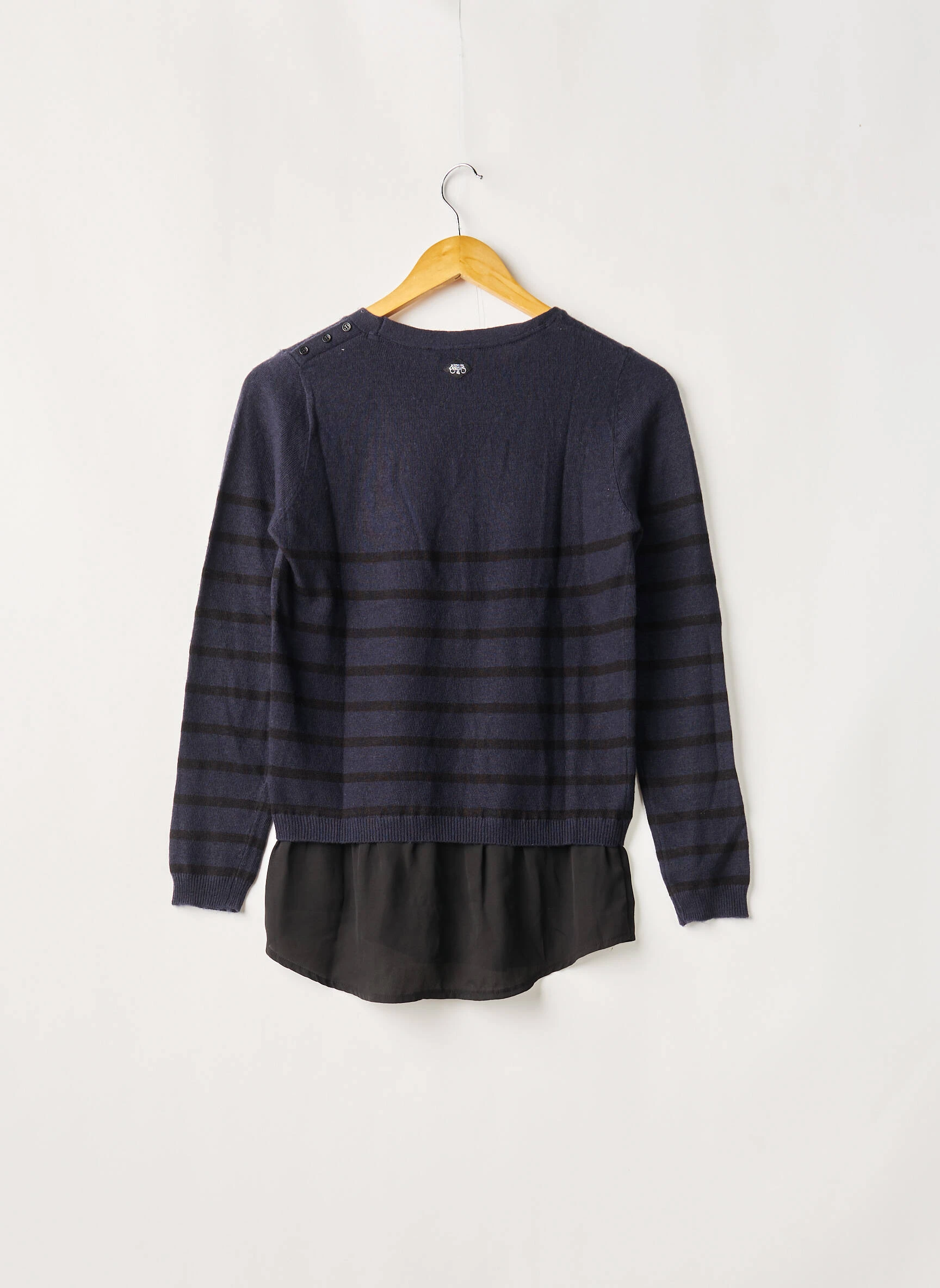 Le Temps Des Cerises Pull Tuniques Fille Couleur Bleu – Image 2