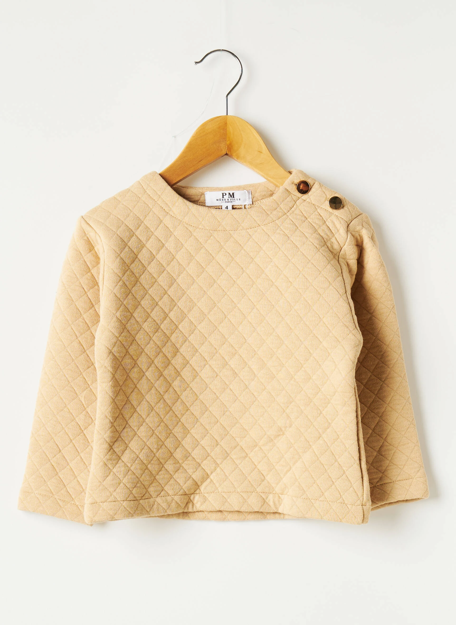 PM MERE & FILLE Pm Mere Fille Pulls Fille Couleur Beige