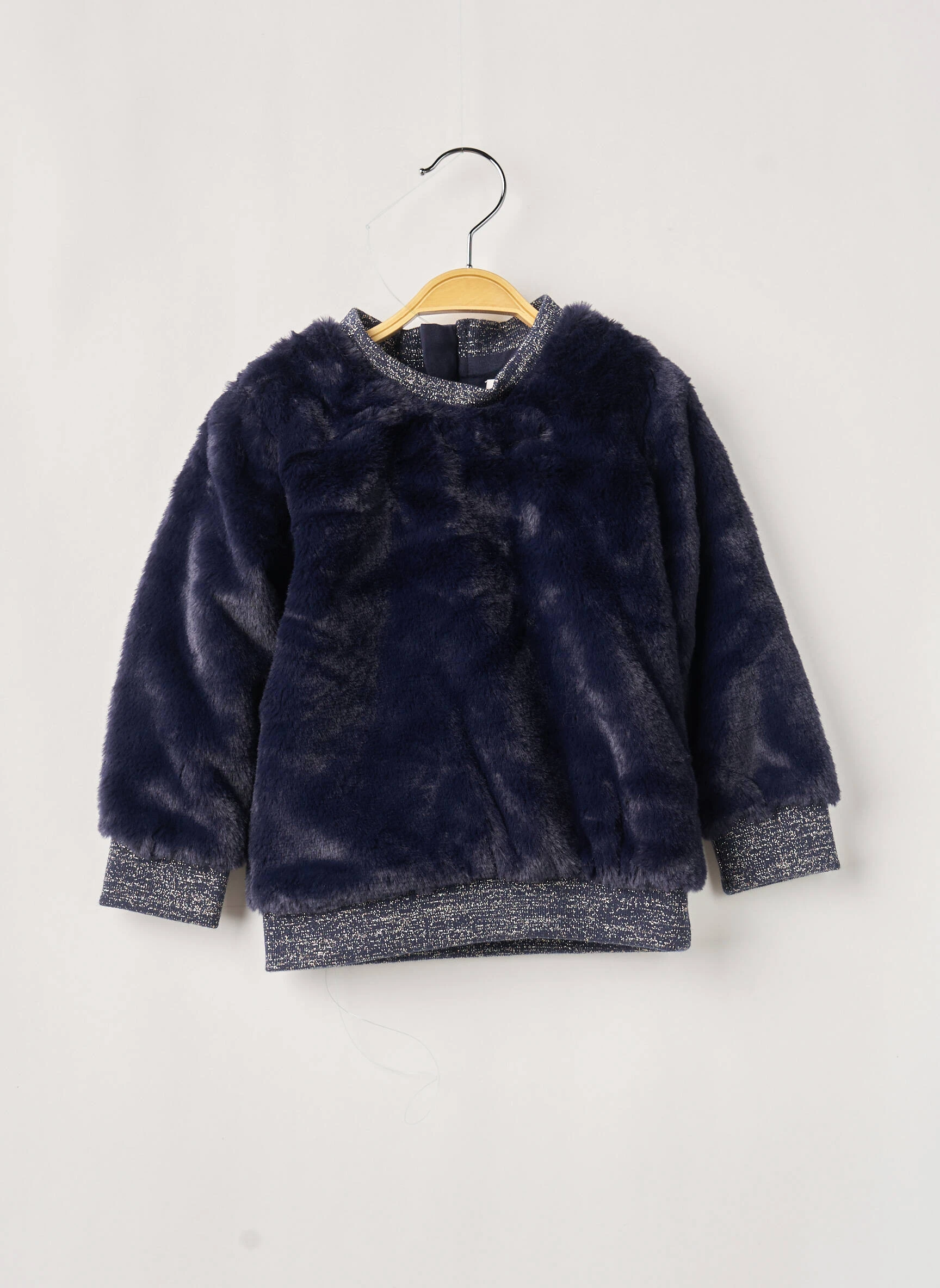 Lili Gaufrette Pulls Fille Couleur Bleu