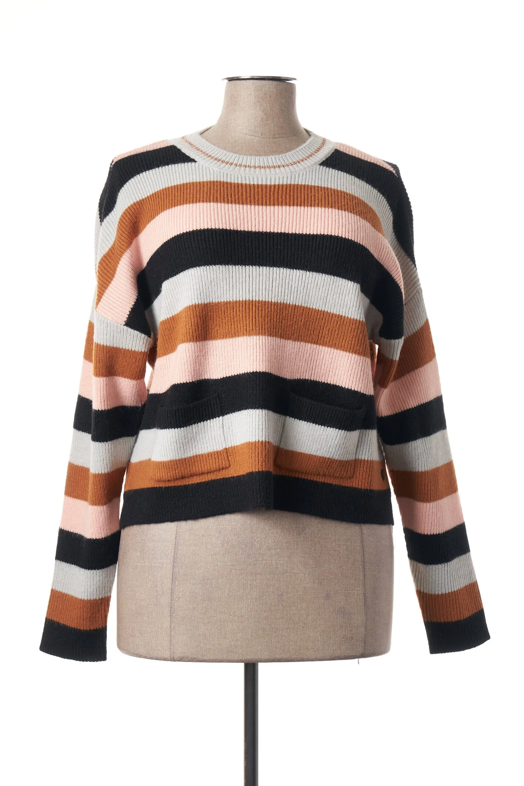 Beckaro Pulls Fille Couleur Gris