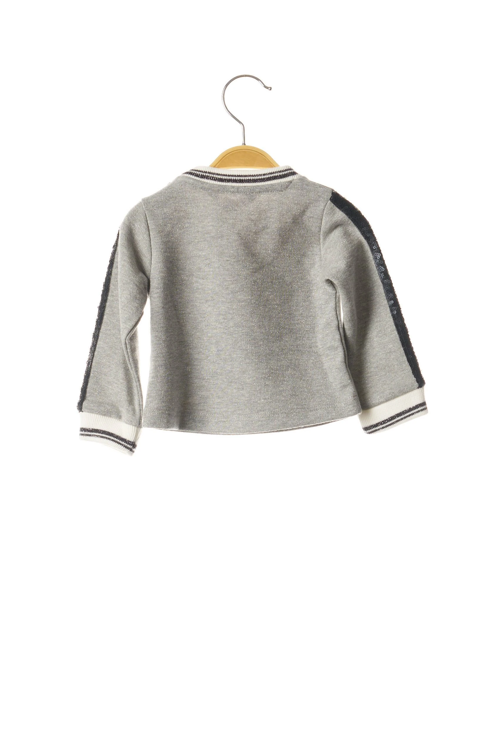 Boboli Pulls Fille Couleur Gris – Image 2