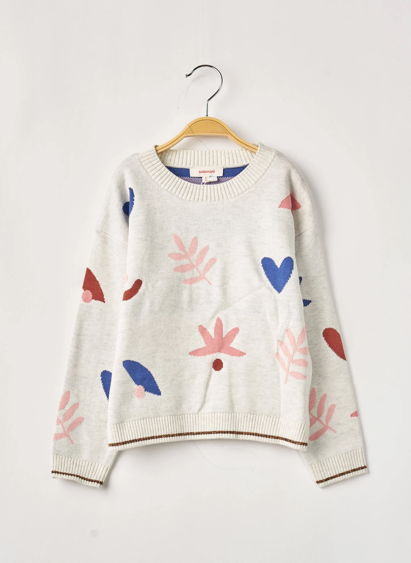 Catimini Pulls Fille Couleur Gris