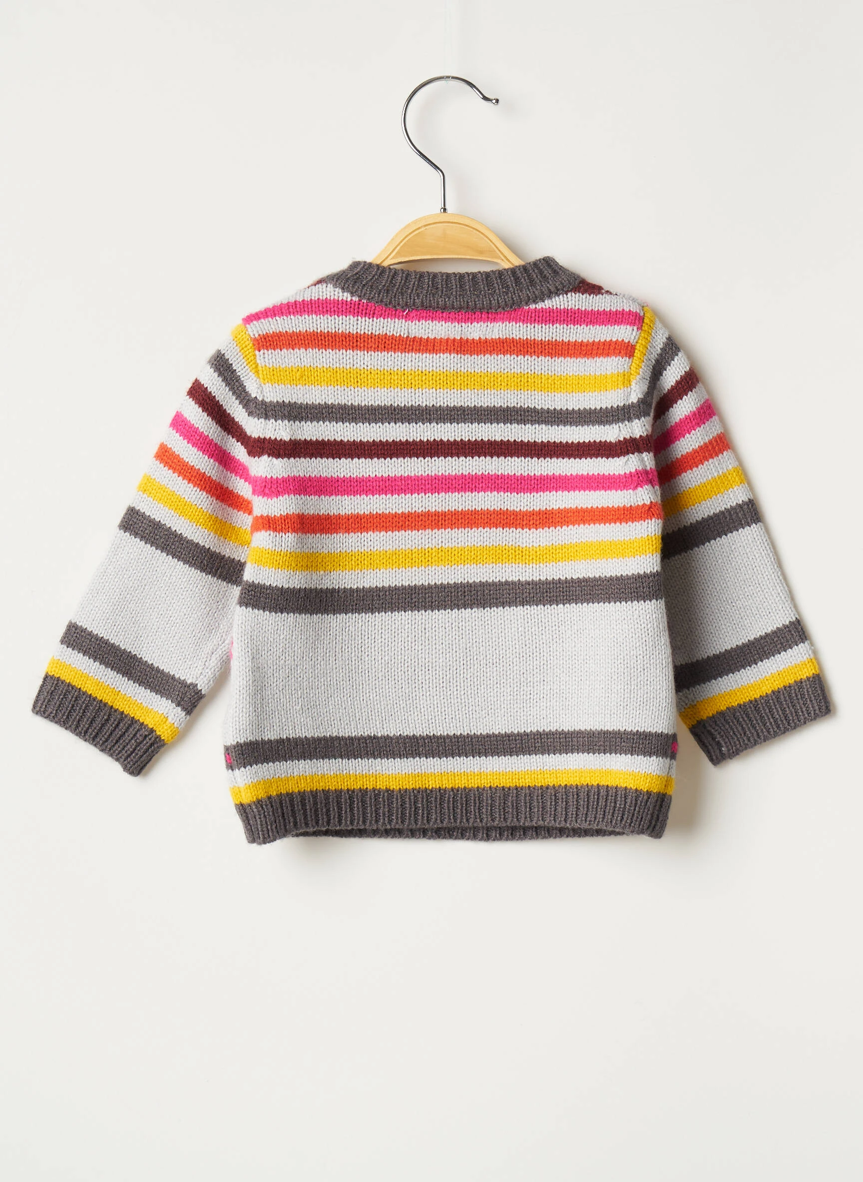 La Compagnie Des Petits Pulls Fille Couleur Gris – Image 2