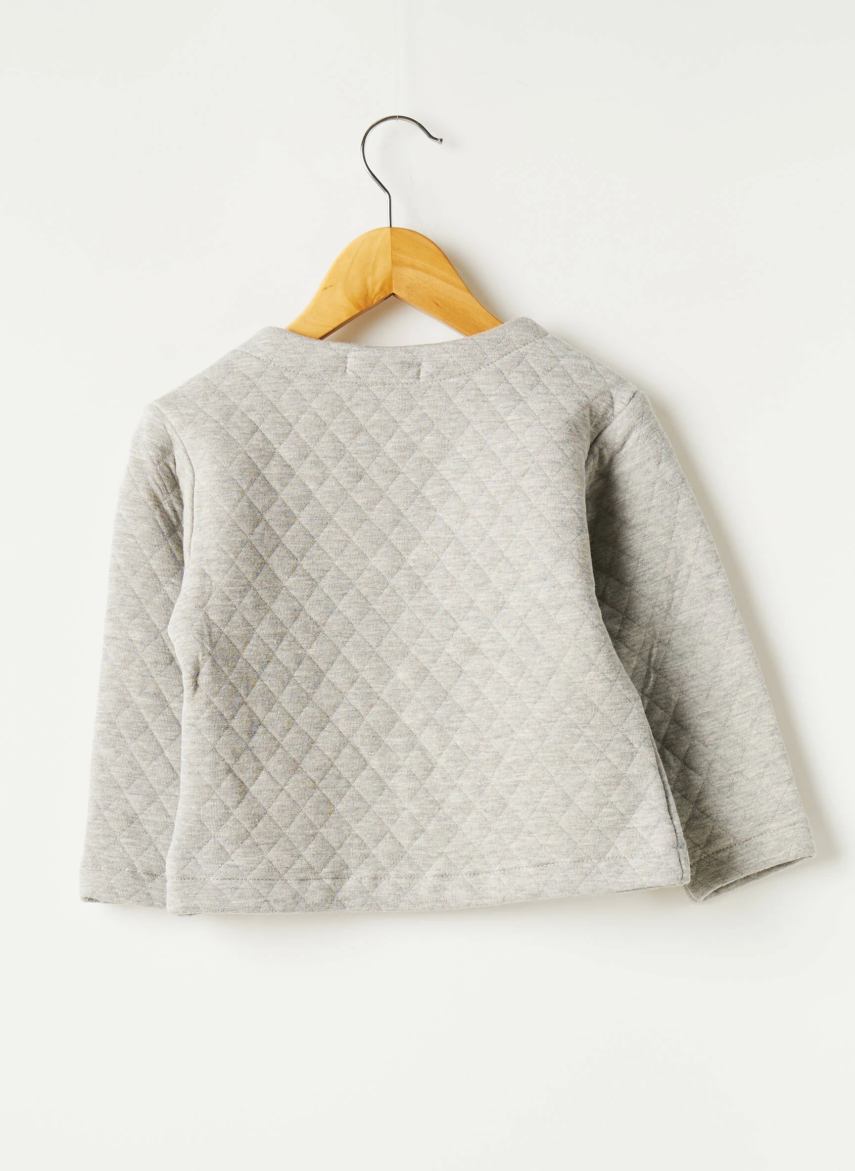 PM MERE & FILLE Pm Mere Fille Pulls Fille Couleur Gris – Image 2