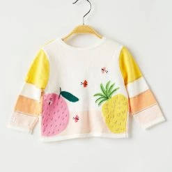 Catimini Pulls Fille Couleur Jaune