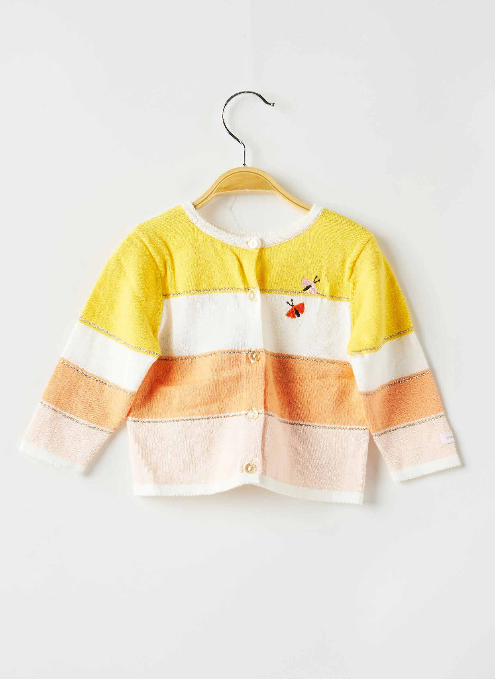 Catimini Pulls Fille Couleur Jaune – Image 2