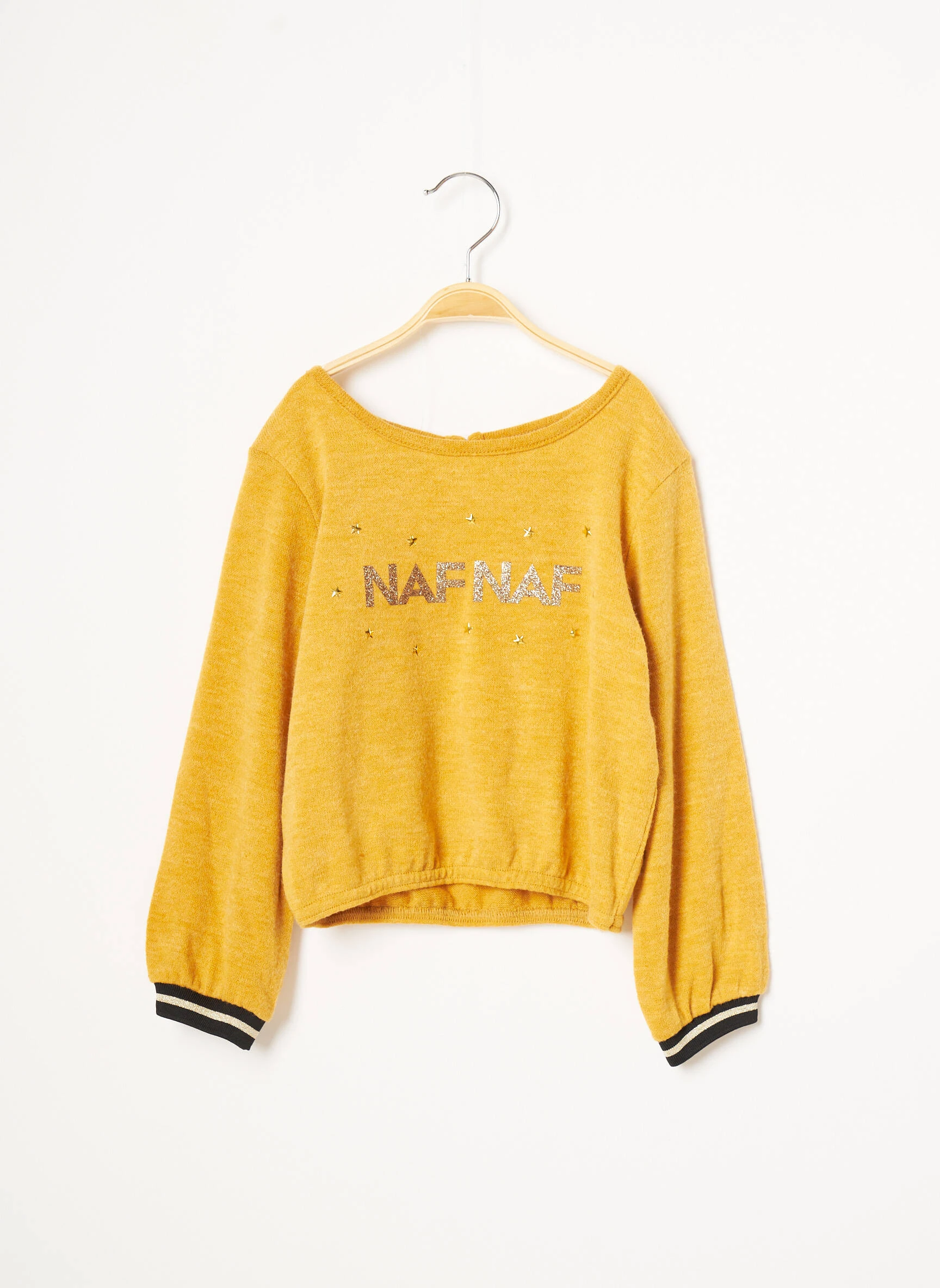 Naf Naf Pulls Fille Couleur Jaune