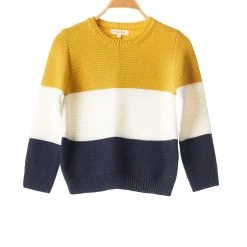 Pm Loving Pulls Fille Couleur Jaune