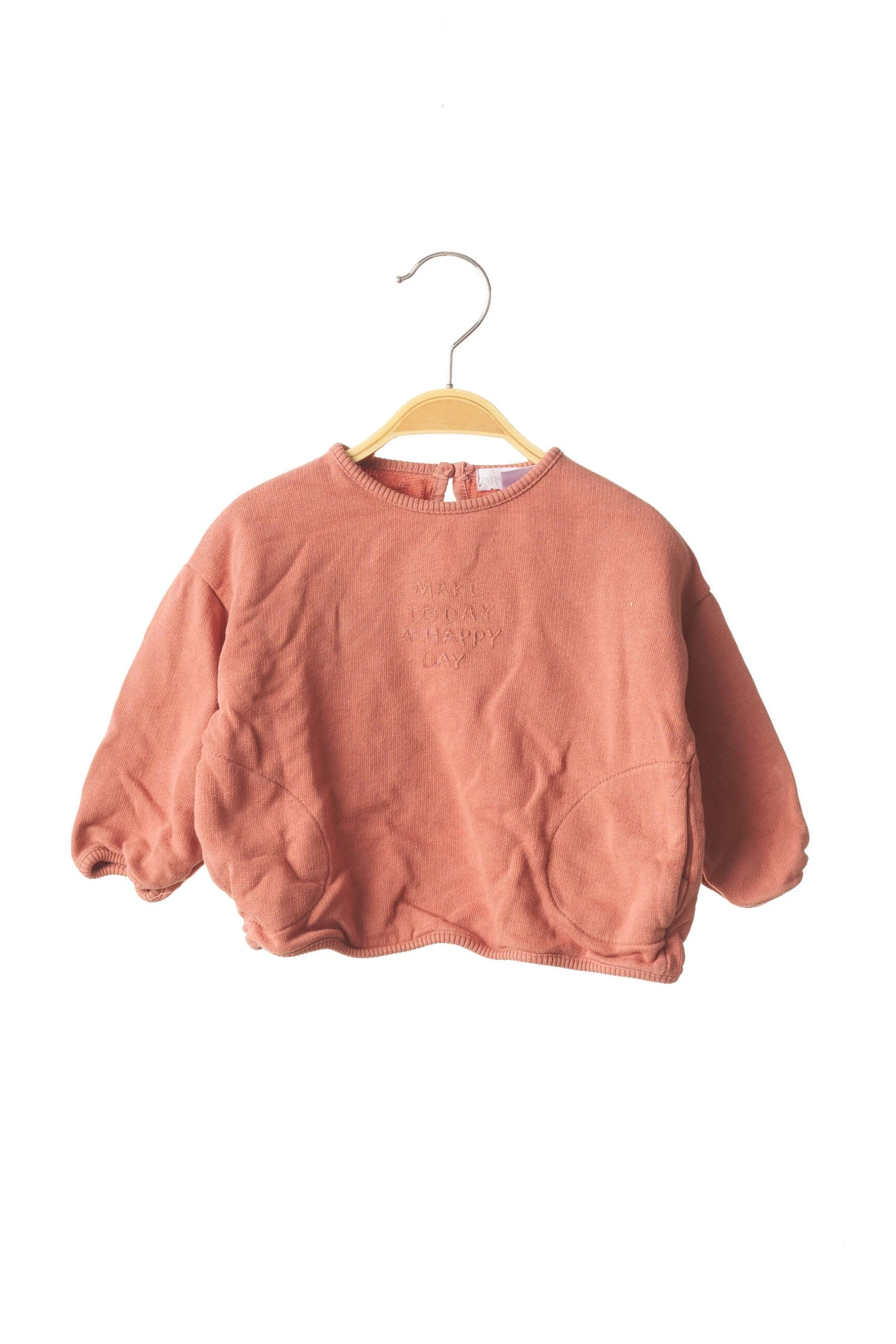 Zara Pulls Fille Couleur Orange