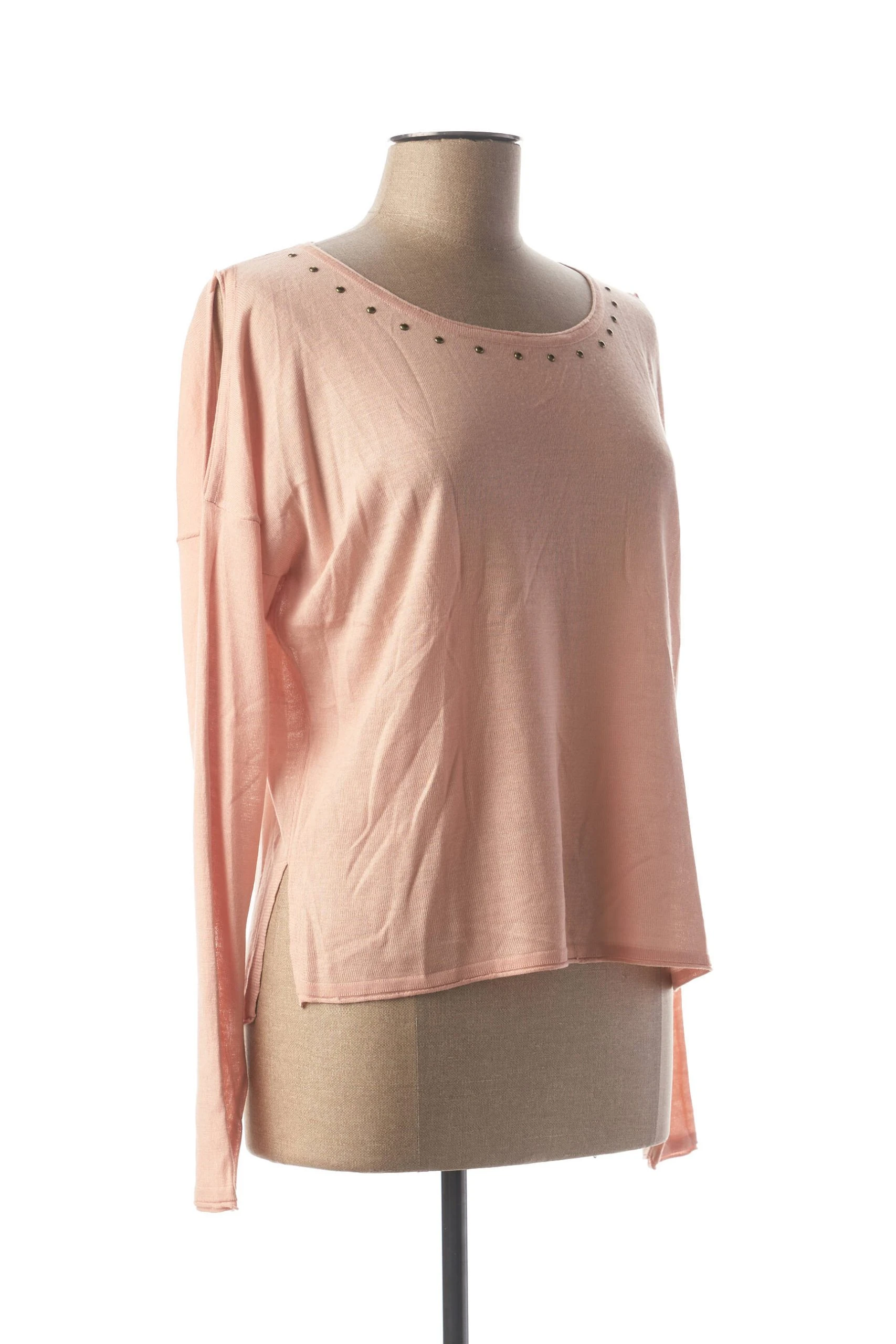 Beckaro Pulls Fille Couleur Rose