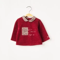 Berlingot Pulls Fille Couleur Rouge