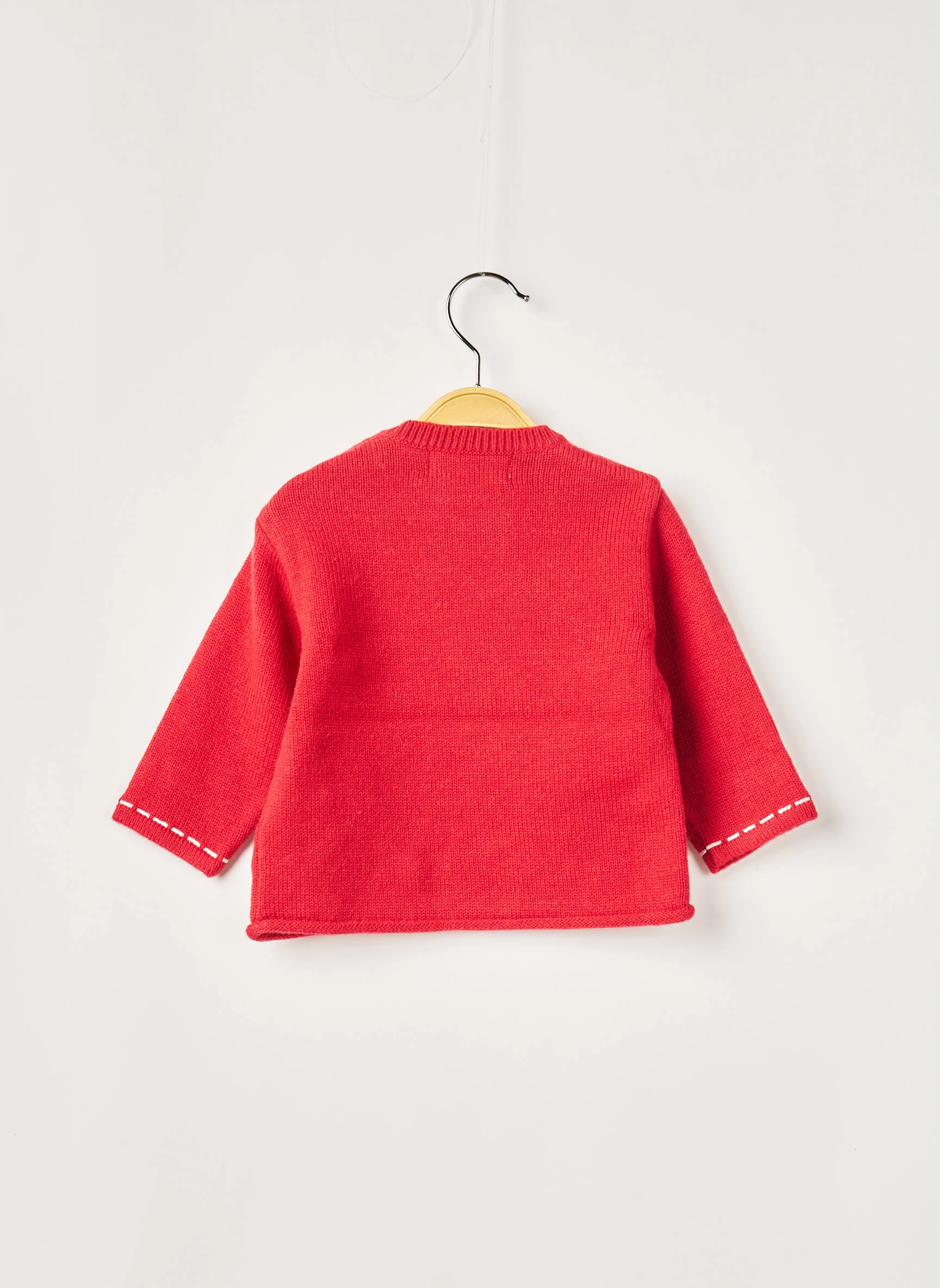 Berlingot Pulls Fille Couleur Rouge – Image 2