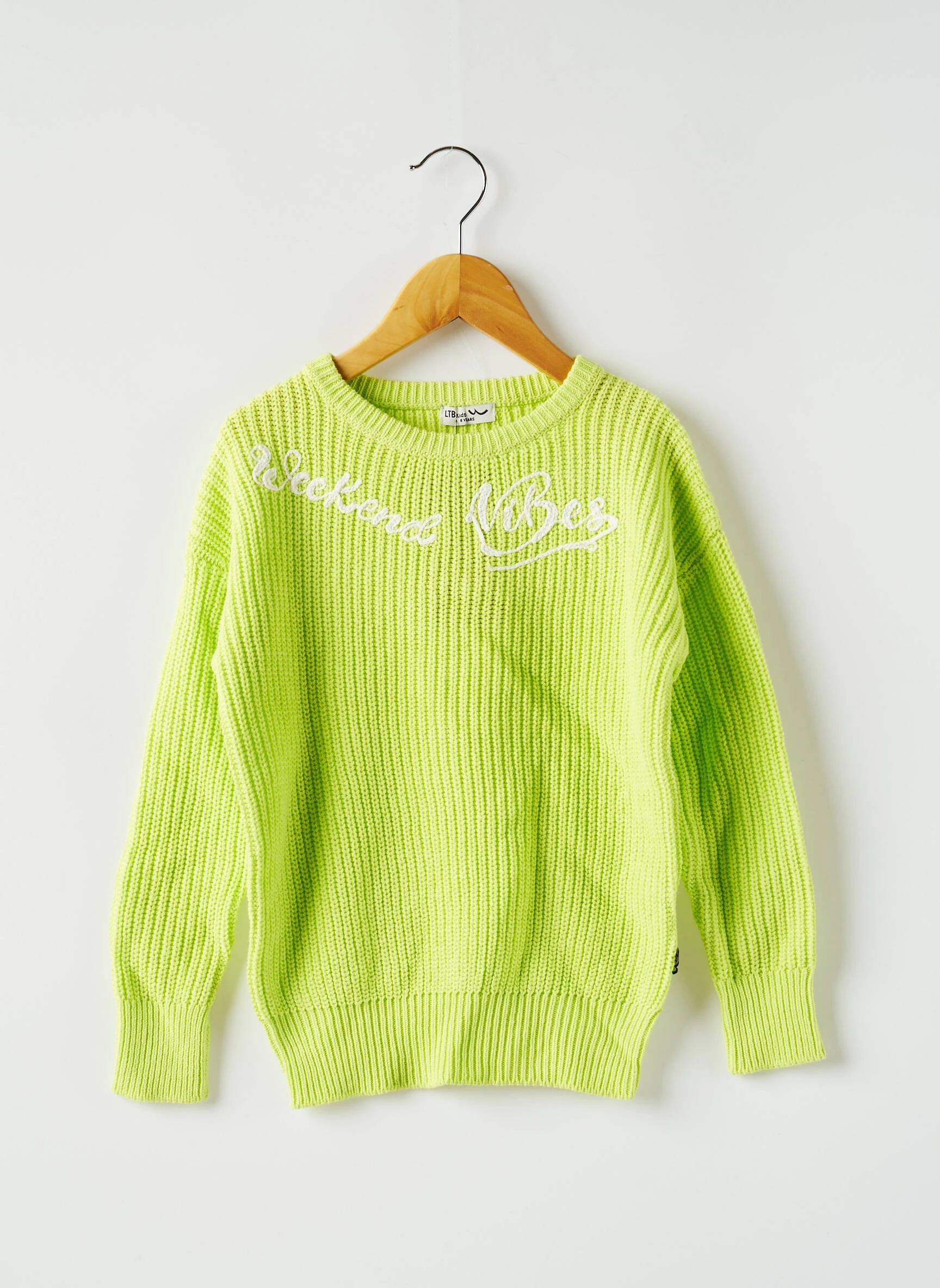 Ltb Pulls Fille Couleur Vert