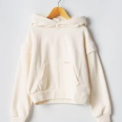 Teddy Smith Sweat Capuche Fille Couleur Beige