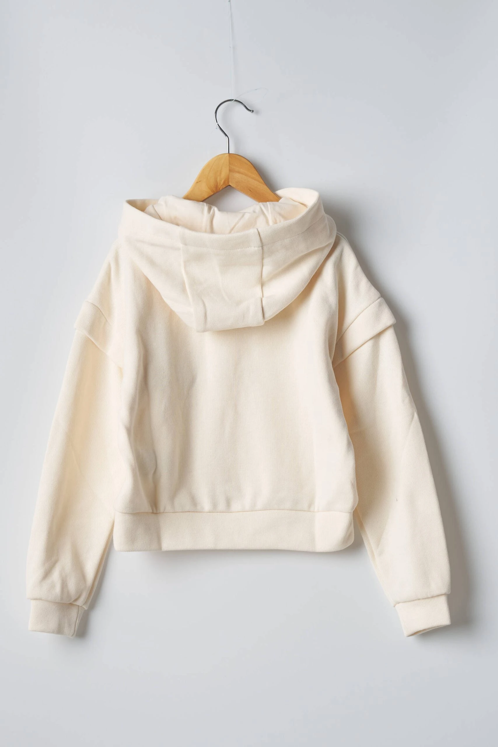 Teddy Smith Sweat Capuche Fille Couleur Beige – Image 2