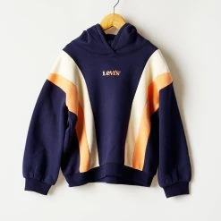 Levis Sweat Capuche Fille Couleur Bleu