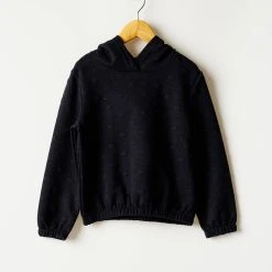 Only Sweat Capuche Fille Couleur Bleu