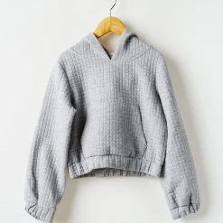 Tiffosi Sweat Capuche Fille Couleur Gris