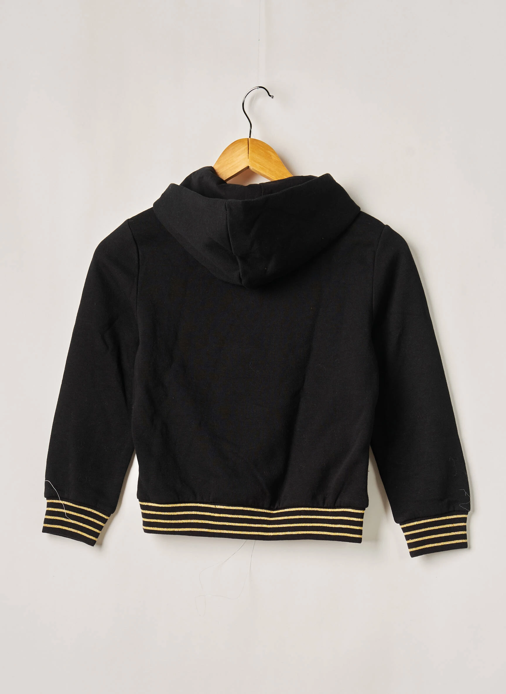 Only Sweat Capuche Fille Couleur Noir – Image 2
