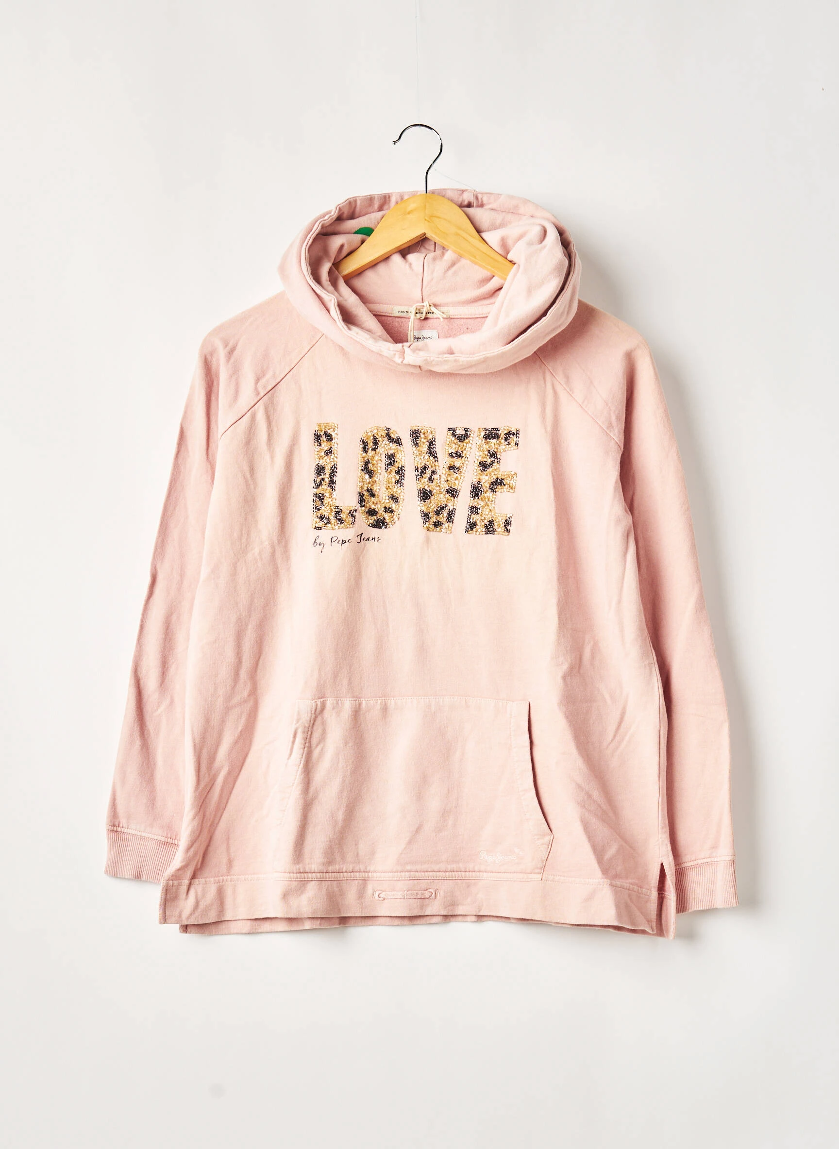 Pepe Jeans Sweat Capuche Fille Couleur Rose