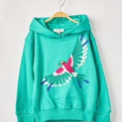 Catimini Sweat Capuche Fille Couleur Vert