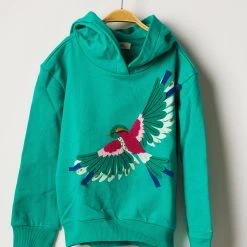 Catimini Sweat Capuche Fille Couleur Vert