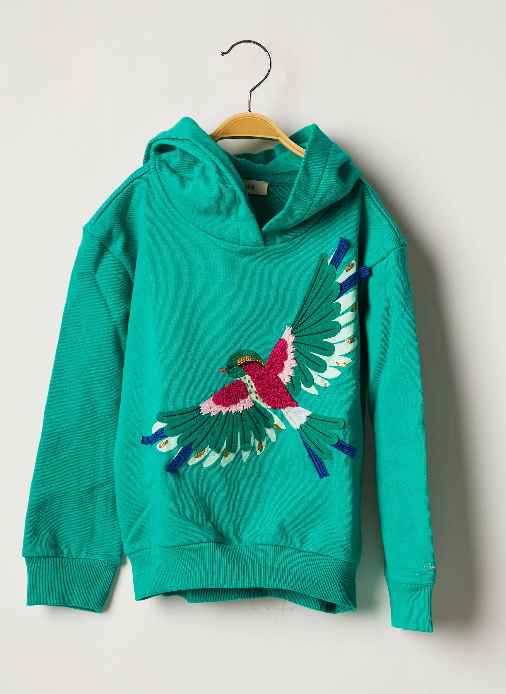 Catimini Sweat Capuche Fille Couleur Vert