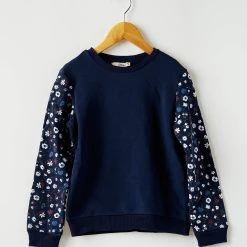 Ltb Sweats Fille Couleur Bleu