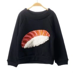 Milk On The Rocks Sweats Fille Couleur Bleu