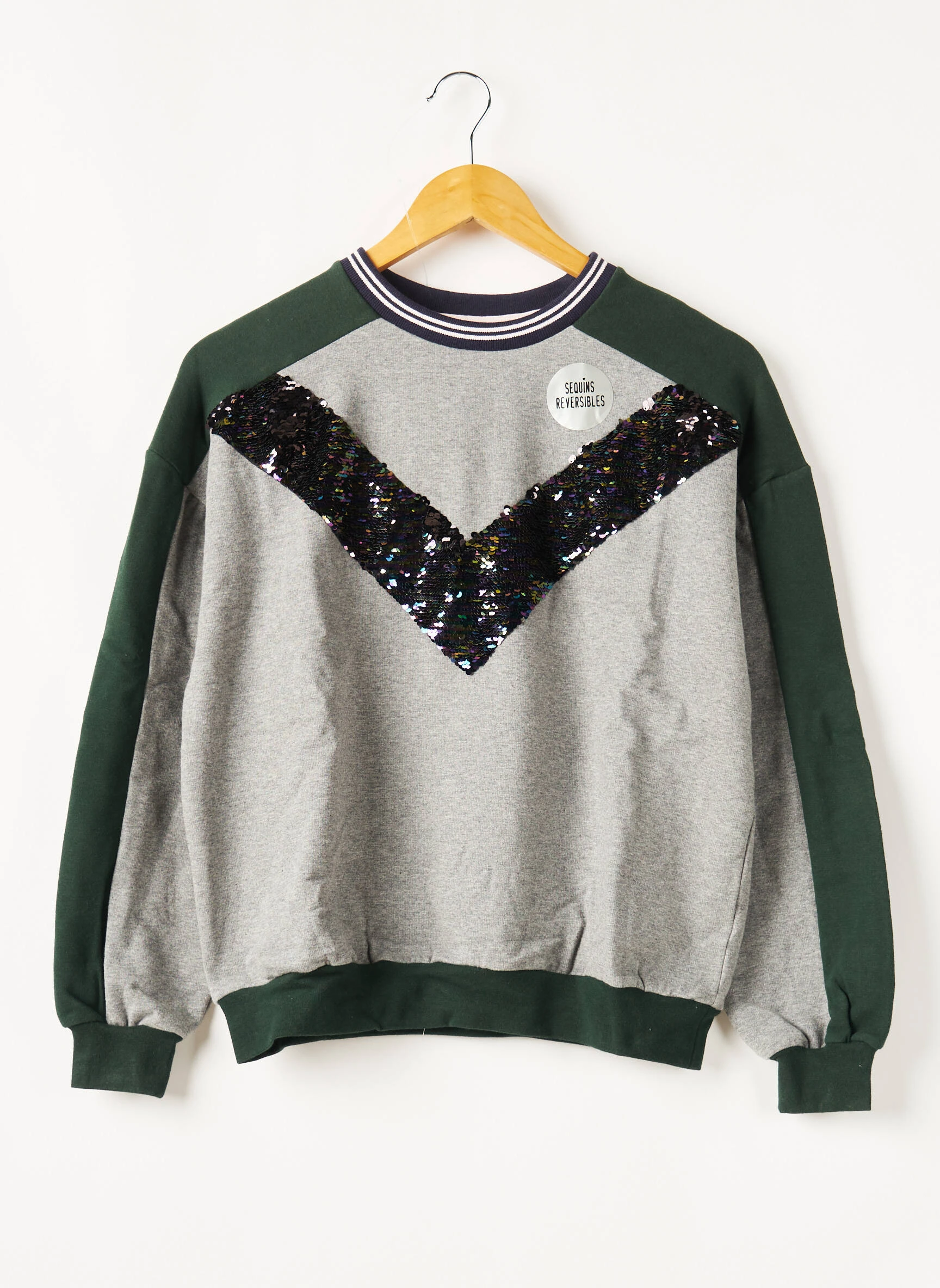 Ikks Sweats Fille Couleur Gris