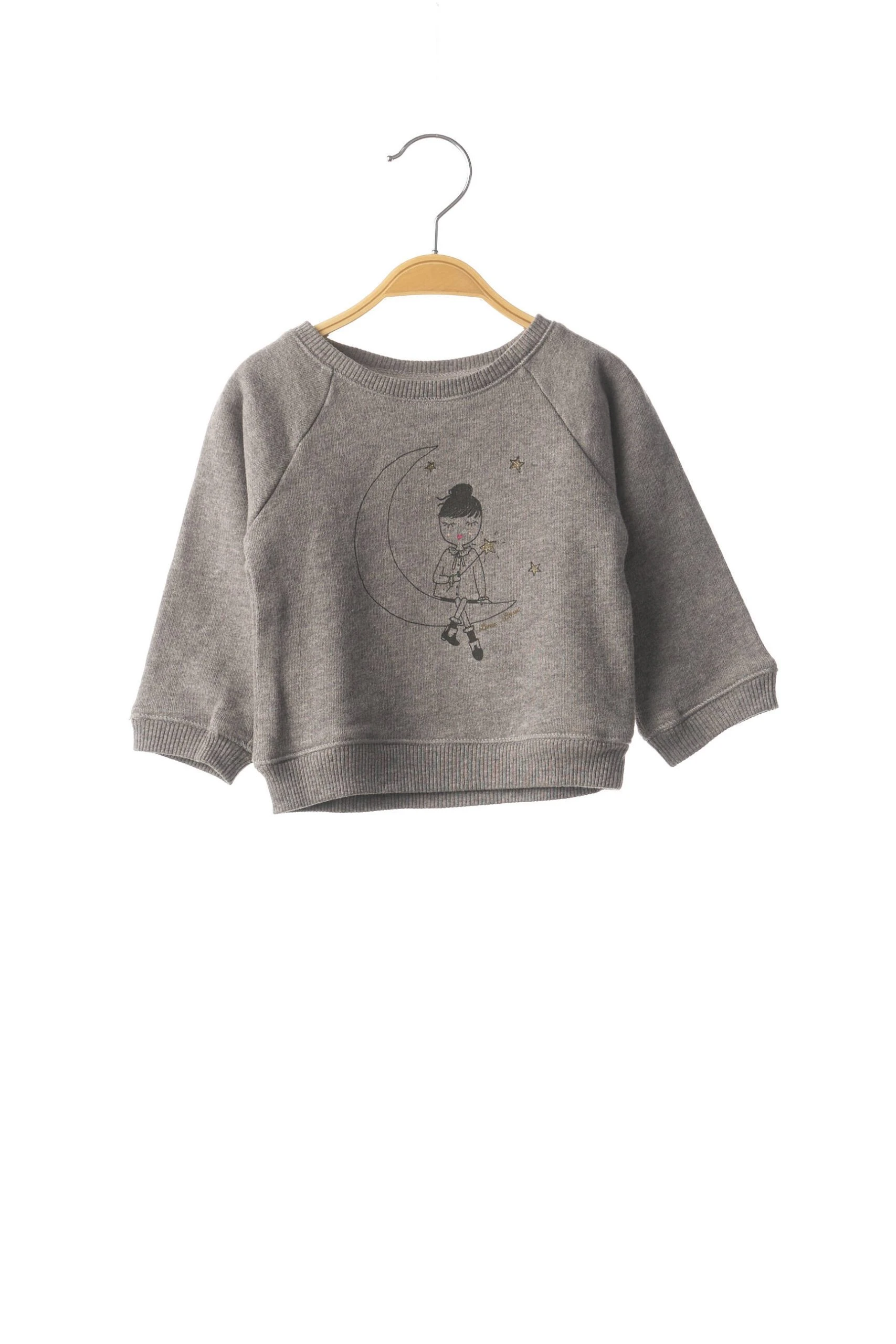 LOUIS*LOUISE Louis Louise Sweats Fille Couleur Gris