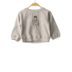 LOUIS*LOUISE Louis Louise Sweats Fille Couleur Gris