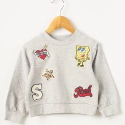 Original Marines Sweats Fille Couleur Gris