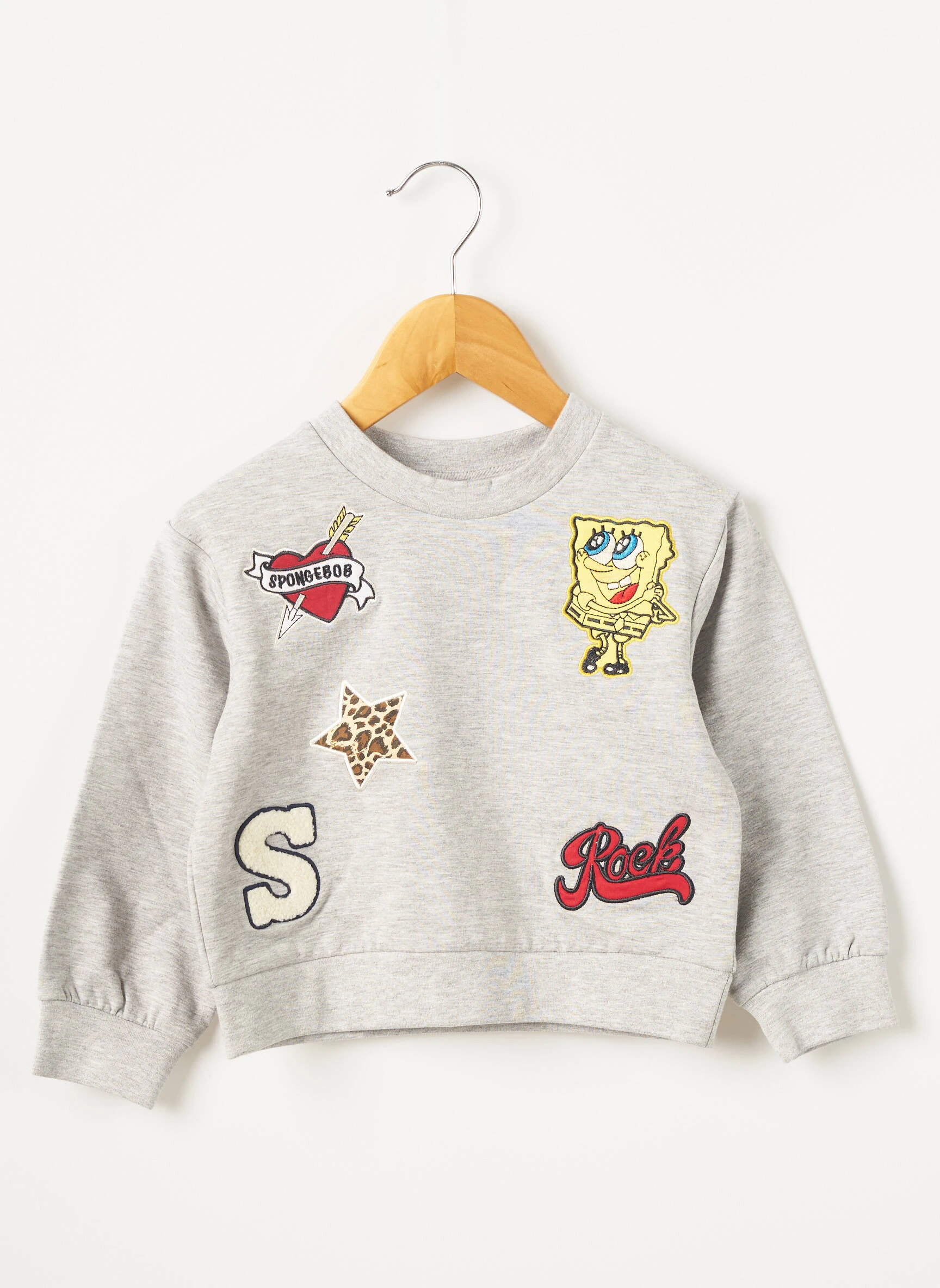 Original Marines Sweats Fille Couleur Gris