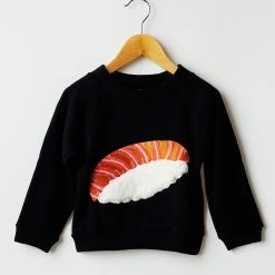 Milk On The Rocks Sweats Fille Couleur Noir