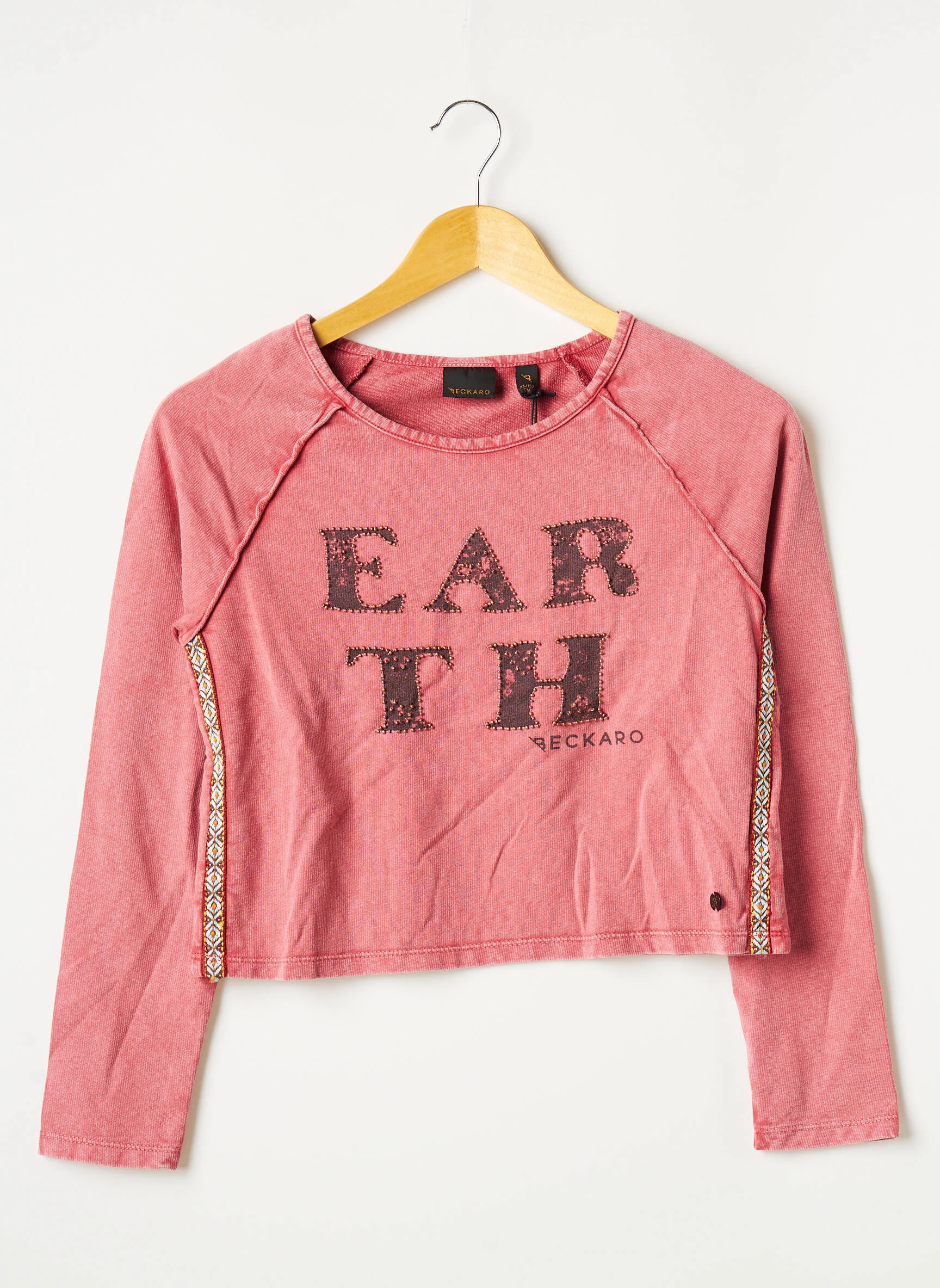 Beckaro Sweats Fille Couleur Rose